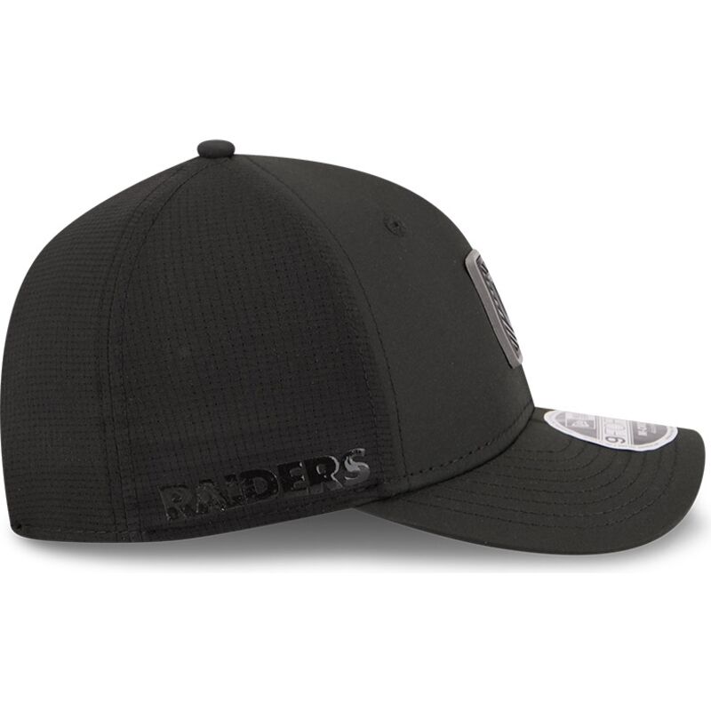 sort-buet-snapback-kasket-9forty-m-crown-training-pack-2026-fra-las-vegas-raiders-nfl-fra-new-era