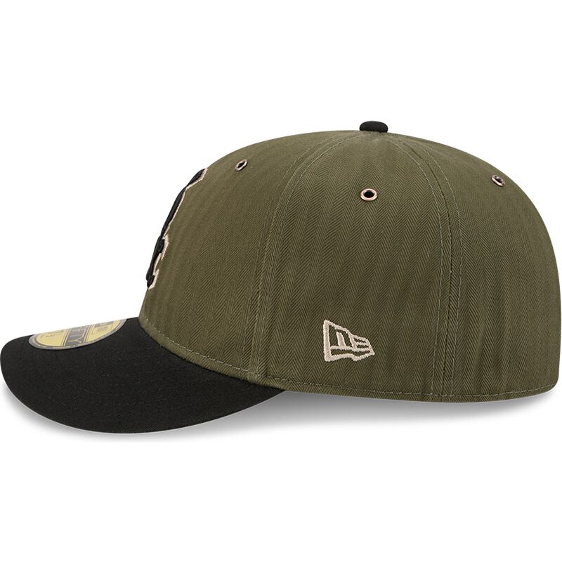 gron-buet-kasket-justerbar-59fifty-pre-curved-american-herringbone-fra-chicago-white-sox-mlb-fra-new-era