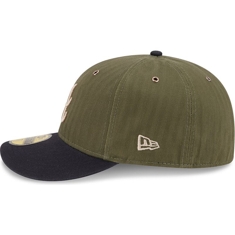 gron-buet-kasket-justerbar-59fifty-pre-curved-american-herringbone-fra-atlanta-braves-mlb-fra-new-era