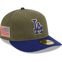 gron-buet-kasket-justerbar-59fifty-pre-curved-american-herringbone-fra-los-angeles-dodgers-mlb-fra-new-era