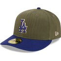 gron-buet-kasket-justerbar-59fifty-pre-curved-american-herringbone-fra-los-angeles-dodgers-mlb-fra-new-era