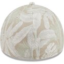 buet-beige-justerbar-kasket-59forty-a-frame-leafy-palm-fra-new-era