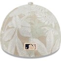 buet-beige-justeret-59forty-a-frame-leafy-palm-kasket-fra-new-york-yankees-mlb-fra-new-era