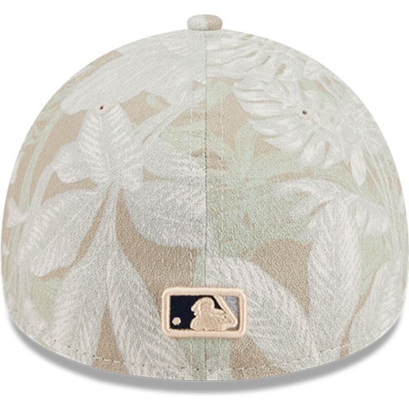 buet-beige-justeret-59forty-a-frame-leafy-palm-kasket-fra-new-york-yankees-mlb-fra-new-era