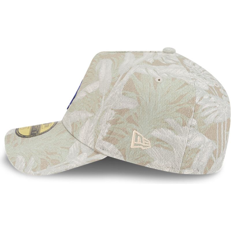 buet-beige-justeret-59forty-a-frame-leafy-palm-kasket-fra-los-angeles-dodgers-mlb-fra-new-era