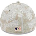buet-beige-justeret-59forty-a-frame-leafy-palm-kasket-fra-los-angeles-dodgers-mlb-fra-new-era