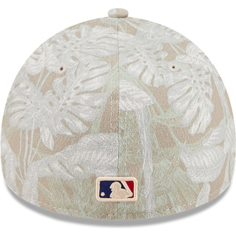 buet-beige-justeret-59forty-a-frame-leafy-palm-kasket-fra-los-angeles-dodgers-mlb-fra-new-era