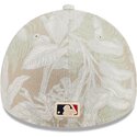 buet-beige-justeret-59forty-a-frame-leafy-palm-kasket-fra-boston-red-sox-mlb-fra-new-era