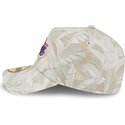 buet-beige-justerbar-kasket-59forty-a-frame-leafy-palm-fra-los-angeles-lakers-nba-fra-new-era