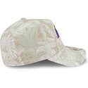 buet-beige-justerbar-kasket-59forty-a-frame-leafy-palm-fra-los-angeles-lakers-nba-fra-new-era