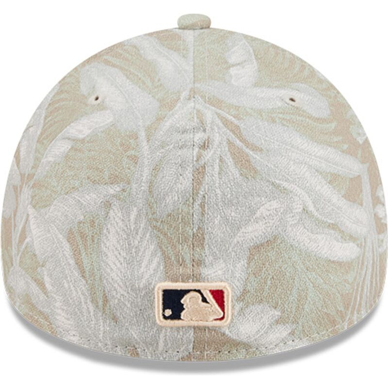 buet-beige-justeret-59forty-a-frame-leafy-palm-kasket-fra-atlanta-braves-mlb-fra-new-era