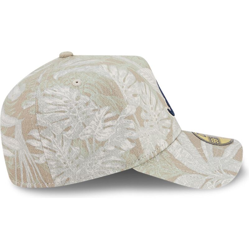 buet-beige-justeret-59forty-a-frame-leafy-palm-kasket-fra-atlanta-braves-mlb-fra-new-era