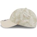 buet-beige-justerbar-9twenty-leafy-palm-kasket-fra-los-angeles-dodgers-mlb-fra-new-era
