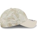 buet-beige-justerbar-9twenty-leafy-palm-kasket-fra-los-angeles-dodgers-mlb-fra-new-era