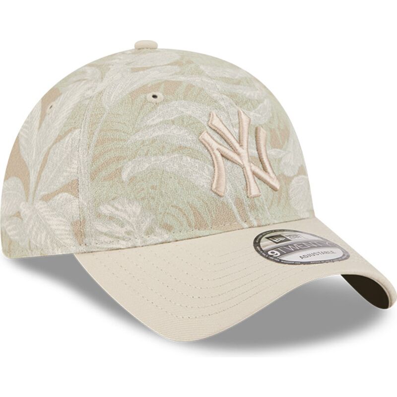 buet-beige-justerbar-9twenty-leafy-palm-kasket-af-new-york-yankees-mlb-fra-new-era buet-beige-justerbar-9twenty-leafy-palm-kasket-af-new-york-yankees-mlb-fra-new-era