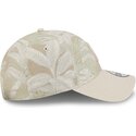 buet-beige-justerbar-9twenty-leafy-palm-kasket-af-new-york-yankees-mlb-fra-new-era