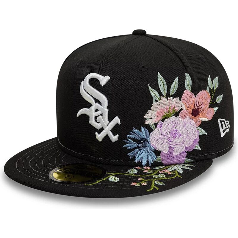 sort-fitted-59fifty-floral-kasket-fra-chicago-white-sox-mlb-af-new-era