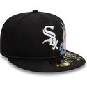 sort-fitted-59fifty-floral-kasket-fra-chicago-white-sox-mlb-af-new-era