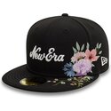 sort-fitted-59fifty-floral-emb-kasket-fra-new-era