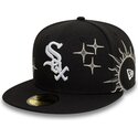 sort-fitted-59fifty-zodiac-kasket-fra-chicago-white-sox-mlb-af-new-era