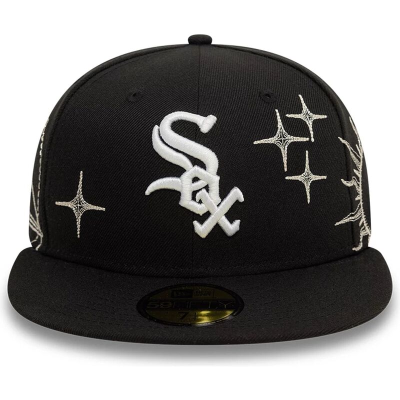 sort-fitted-59fifty-zodiac-kasket-fra-chicago-white-sox-mlb-af-new-era