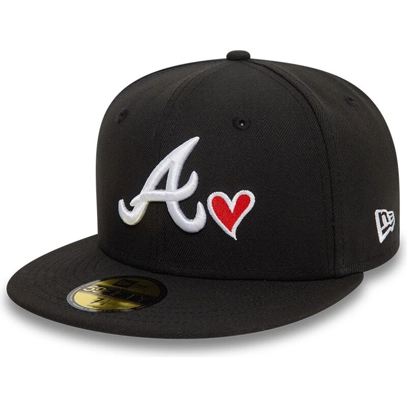 sort-fitted-59fifty-heart-icon-flad-kasket-fra-atlanta-braves-mlb-af-new-era