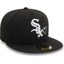 sort-fitted-59fifty-heart-icon-kasket-fra-chicago-white-sox-mlb-af-new-era