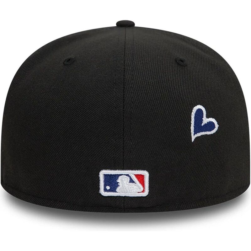 sort-fitted-59fifty-heart-icon-kasket-fra-los-angeles-dodgers-mlb-af-new-era