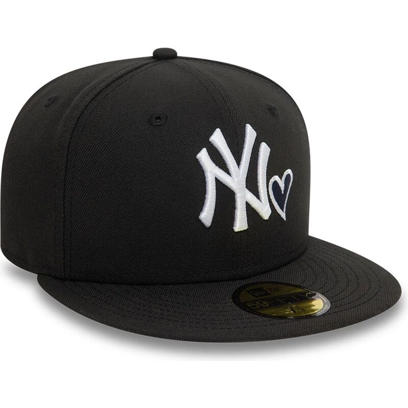 sort-fitted-59fifty-heart-icon-kasket-fra-new-york-yankees-mlb-af-new-era