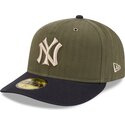 gron-buet-kasket-justerbar-59fifty-pre-curved-american-herringbone-fra-new-york-yankees-mlb-fra-new-era