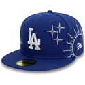 flad-bla-tilpasset-59fifty-zodiac-kasket-fra-los-angeles-dodgers-mlb-fra-new-era