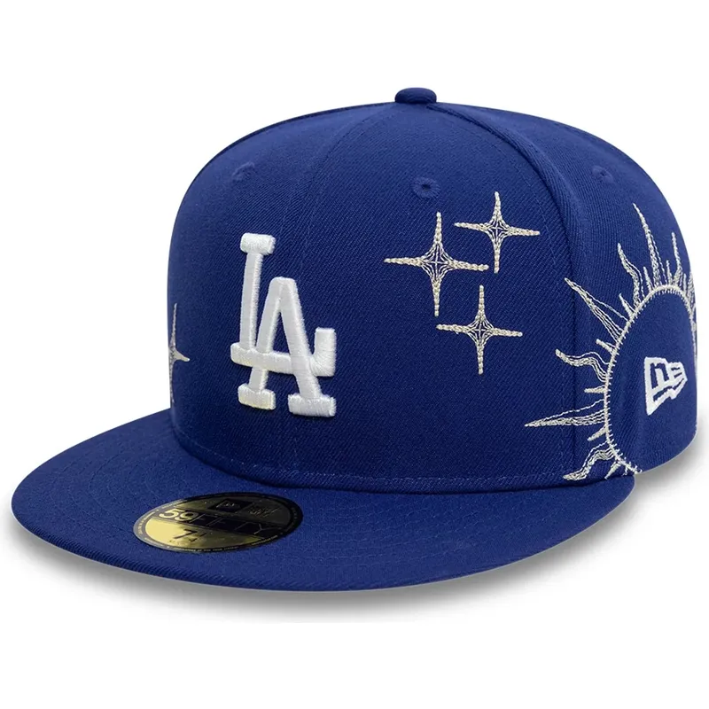 flad-bla-tilpasset-59fifty-zodiac-kasket-fra-los-angeles-dodgers-mlb-fra-new-era