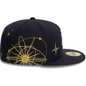 flad-marinebla-tilpasset-59fifty-zodiac-kasket-fra-new-york-yankees-mlb-af-new-era
