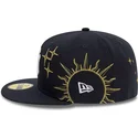 flad-marinebla-tilpasset-59fifty-zodiac-kasket-fra-new-york-yankees-mlb-af-new-era