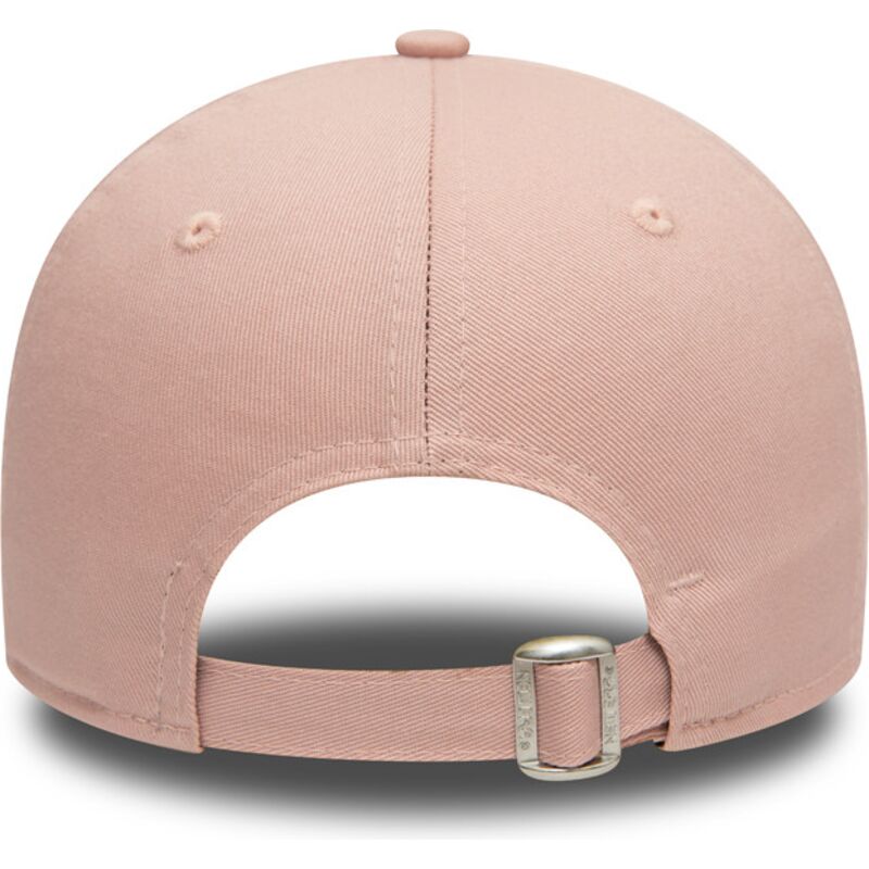 lyserod-justerbar-buet-kasket-til-kvinder-9forty-colour-essential-fra-new-york-yankees-mlb-fra-new-era