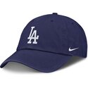 bla-justerbar-buet-kasket-til-born-club-unstructured-organic-cotton-fra-los-angeles-dodgers-mlb-fra-nike