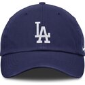 bla-justerbar-buet-kasket-til-born-club-unstructured-organic-cotton-fra-los-angeles-dodgers-mlb-fra-nike