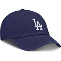 bla-justerbar-buet-kasket-til-born-club-unstructured-organic-cotton-fra-los-angeles-dodgers-mlb-fra-nike