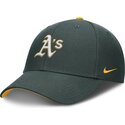 gron-justerbar-buet-kasket-til-born-dri-fit-club-structured-fra-oakland-athletics-mlb-fra-nike