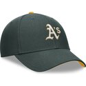 gron-justerbar-buet-kasket-til-born-dri-fit-club-structured-fra-oakland-athletics-mlb-fra-nike