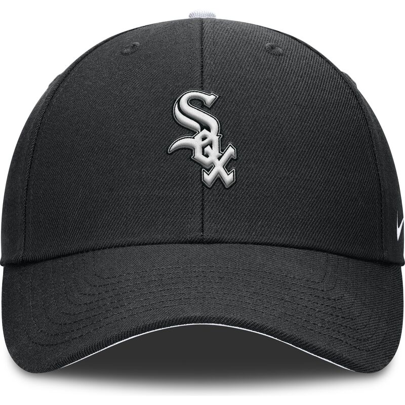 sort-justerbar-buet-kasket-til-born-dri-fit-club-structured-fra-chicago-white-sox-mlb-fra-nike