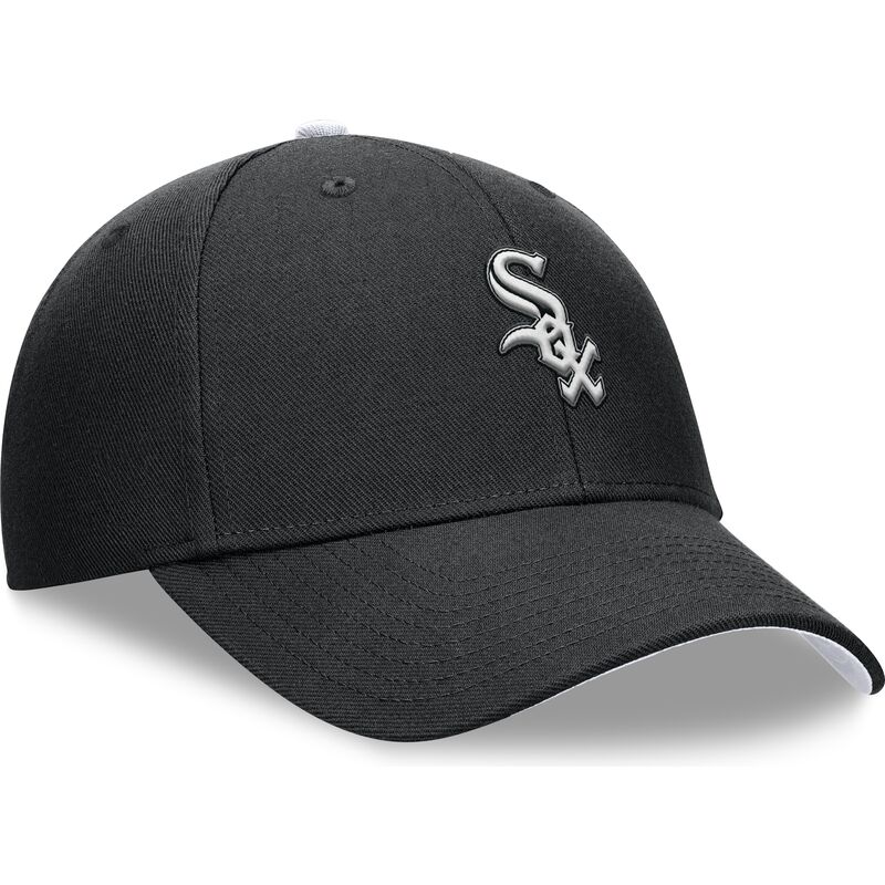 sort-justerbar-buet-kasket-til-born-dri-fit-club-structured-fra-chicago-white-sox-mlb-fra-nike