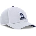 hvid-trucker-kasket-med-blat-logo-primetime-dri-fit-rise-structured-fra-los-angeles-dodgers-mlb-fra-nike