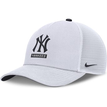Hvid trucker-kasket Primetime Dri-Fit Rise Structured fra New York Yankees MLB fra Nike