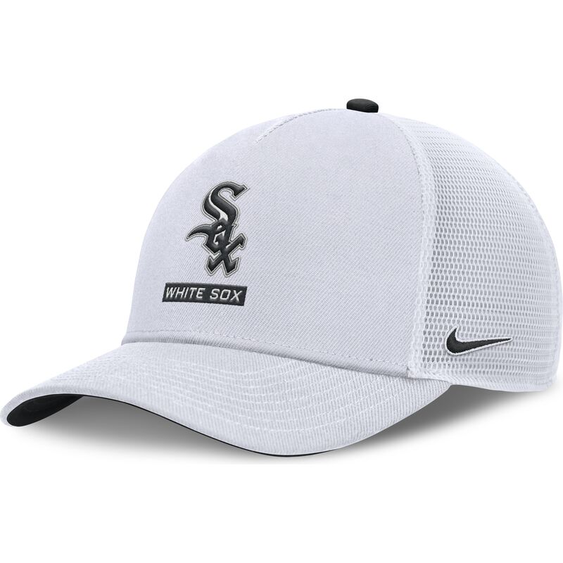hvid-trucker-kasket-primetime-dri-fit-rise-structured-fra-chicago-white-sox-mlb-fra-nike