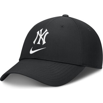 Sort justerbar buet kasket Primetime Club Structured UV Poly Ripstop fra New York Yankees MLB fra Nike