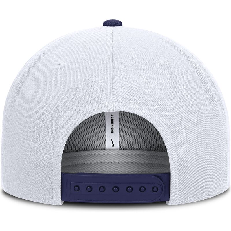 hvid-og-bla-flat-cap-snapback-cooperstown-dri-fit-pro-structured-square-bill-fra-los-angeles-dodgers-mlb-fra-nike