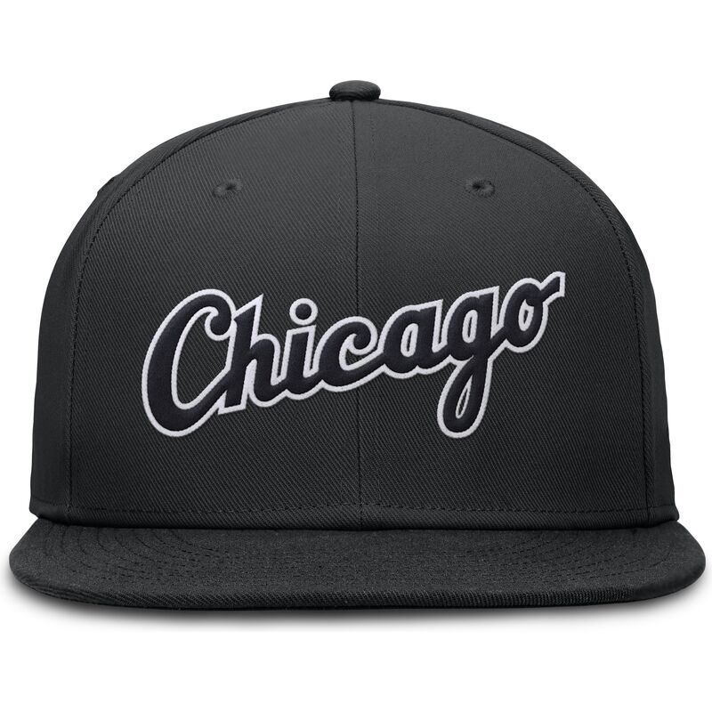 sort-fitted-dri-fit-true-structured-round-bill-flad-kasket-fra-chicago-white-sox-mlb-fra-nike