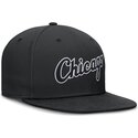 sort-fitted-dri-fit-true-structured-round-bill-flad-kasket-fra-chicago-white-sox-mlb-fra-nike