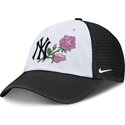 justerbar-sort-og-hvid-trucker-kasket-mothers-day-club-unstructured-fra-new-york-yankees-mlb-fra-nike
